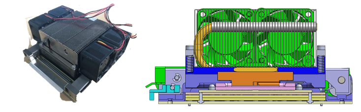 Burn-in Socket With Heat Pipe | Solutions | Semiconductor Peripheral ...